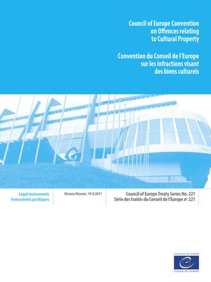 cover image of Council of Europe Convention on Offences relating to Cultural Property